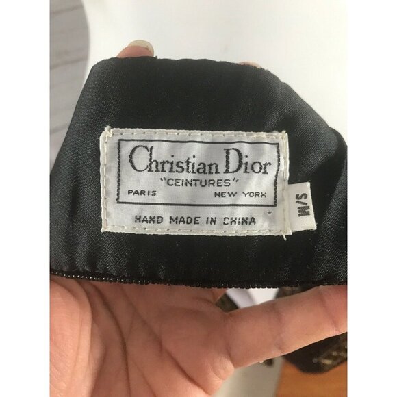 Vintage Christian Dior Ceintures Beaded Belt main image 7